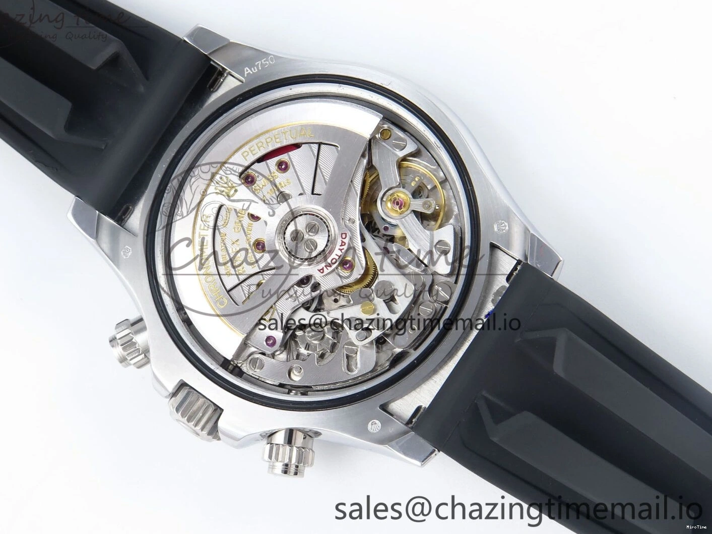 MiroTime 0411 Daytona 126519 QF 1:1 Best Edition Black Gray Dial on Oysterflex Strap QF4131 V Vibrant 340